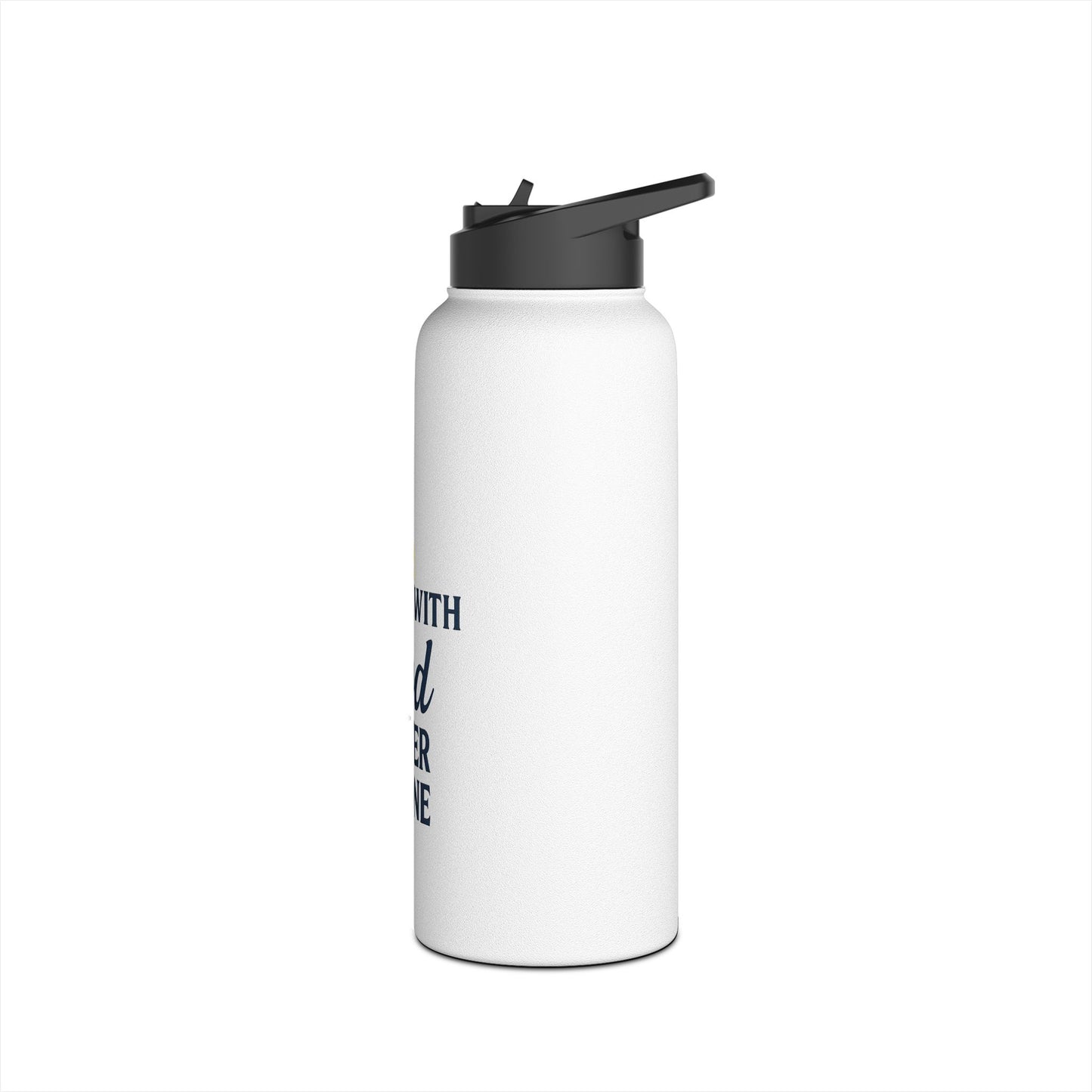 Faith-Inspired Stainless Steel Water Bottle (24oz)