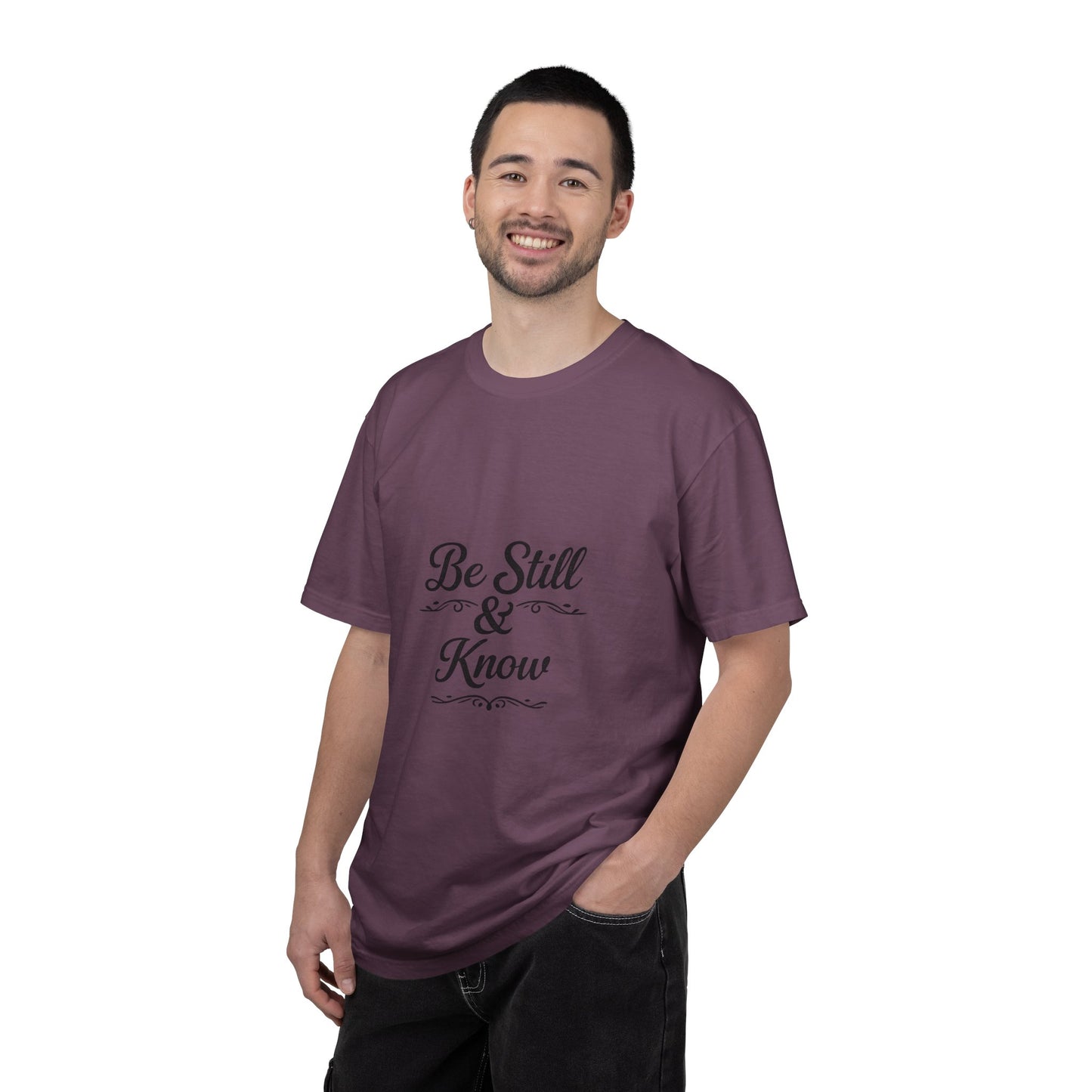 Be Still & Know T-Shirt — Inspirational Faith Graphic Tee