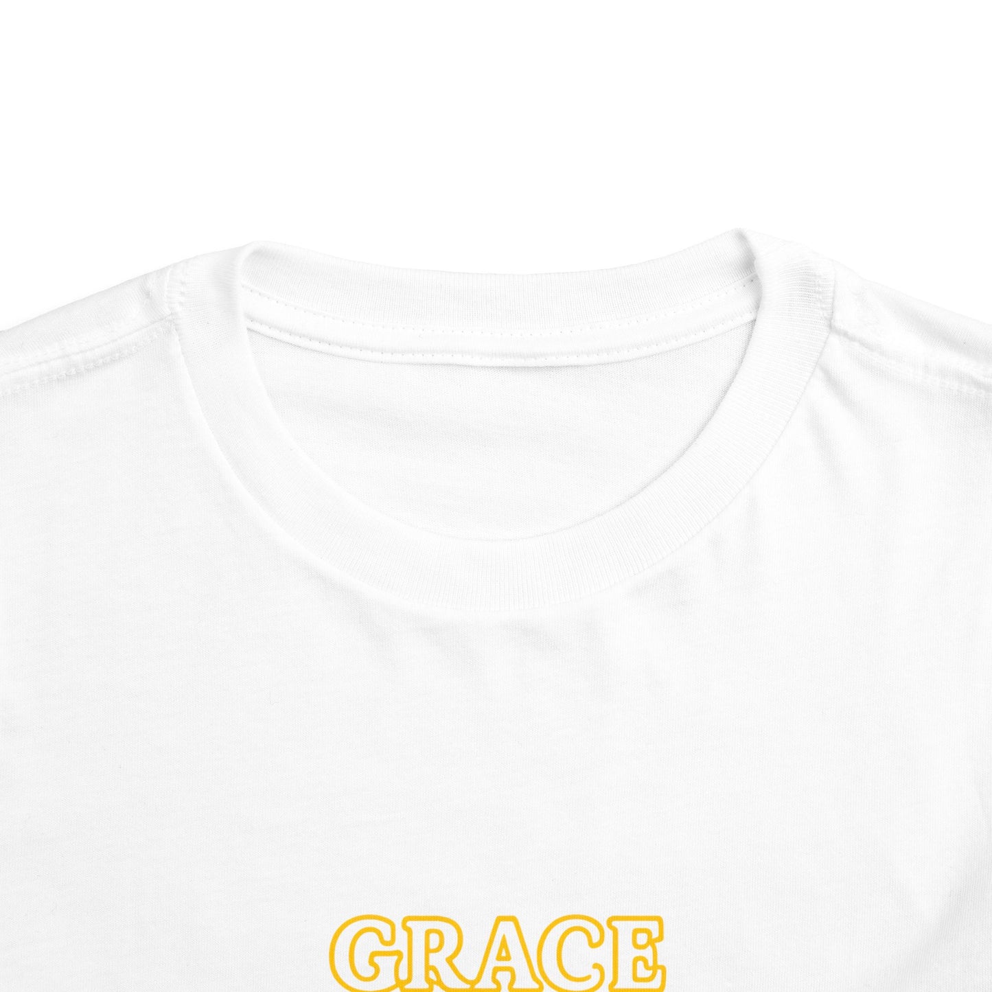 Grace is My Anchor Toddler Tee — Nautical Faith Shirt