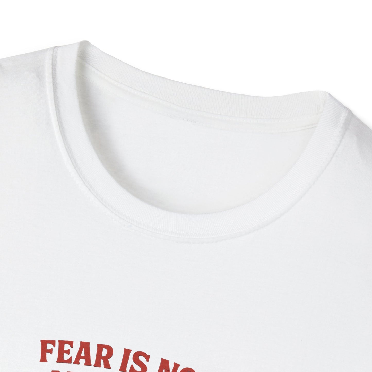 Fear Is Not My Spirit T-Shirt – Empowering Unisex Motivational Tee for Strength & Confidence