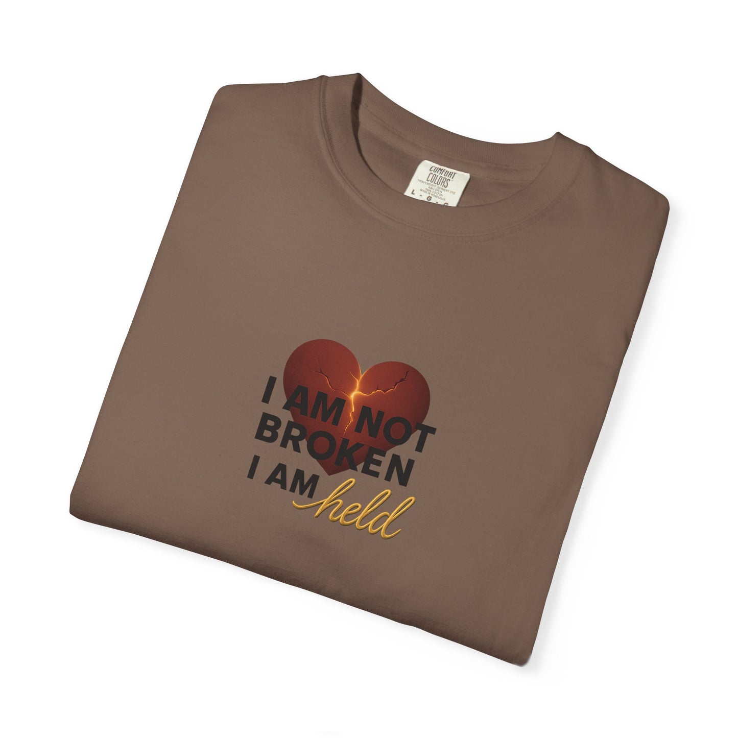 Heartfelt Garment-Dyed T-Shirt – Inspirational Unisex Tee for Comfort, Expression & Everyday Wear