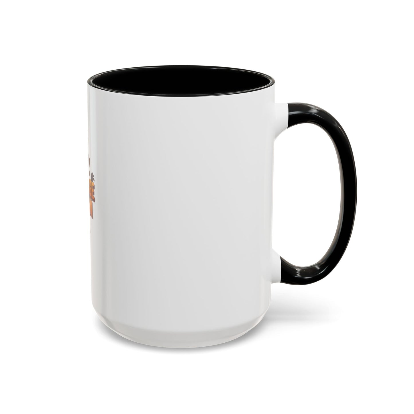 Courage-Inspired Accent Coffee Mug – A Daily Reminder to Stay Strong