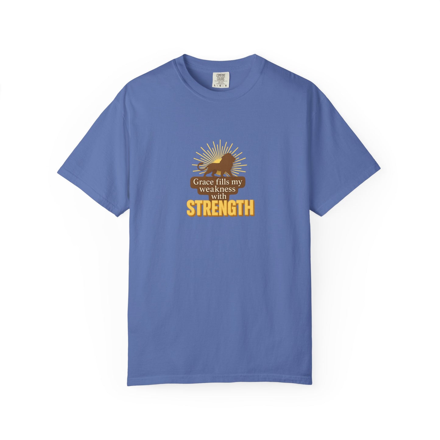 Inspirational Garment-Dyed T-Shirt, Faith Shirt, God Story Tee, Christian Apparel, Motivational Graphic Tee