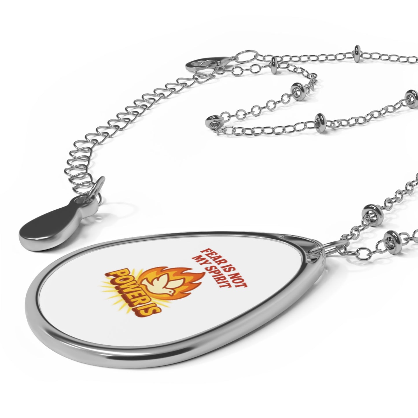 Personalized Ellipse Pendant Necklace – A Bold & Meaningful Style Statement