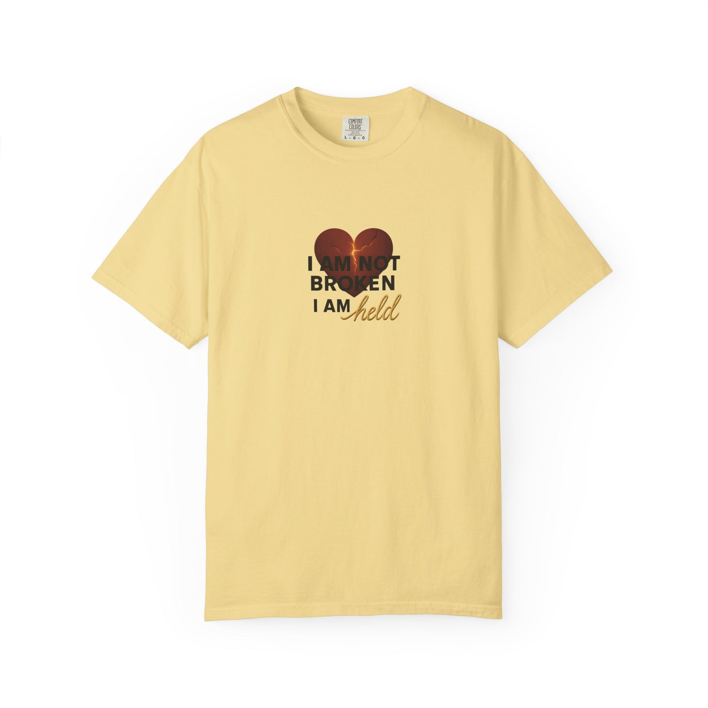 Heartfelt Garment-Dyed T-Shirt – Inspirational Unisex Tee for Comfort, Expression & Everyday Wear