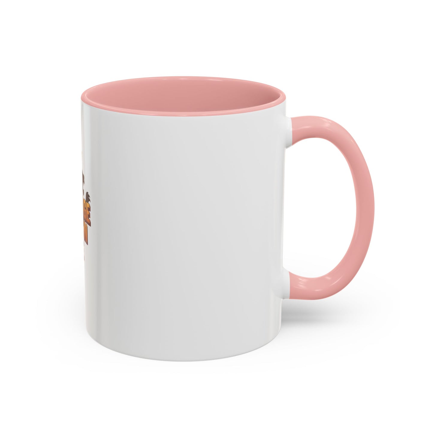 Courage-Inspired Accent Coffee Mug – A Daily Reminder to Stay Strong