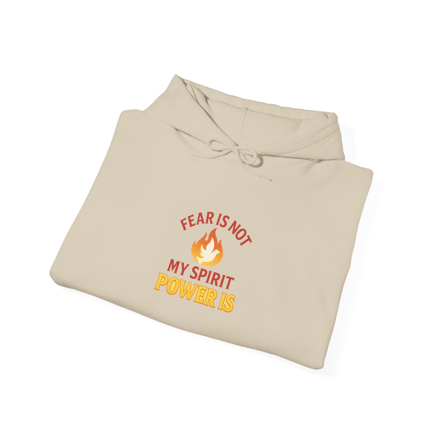 Fear Is Not My Strength – Inspirational Unisex Hoodie