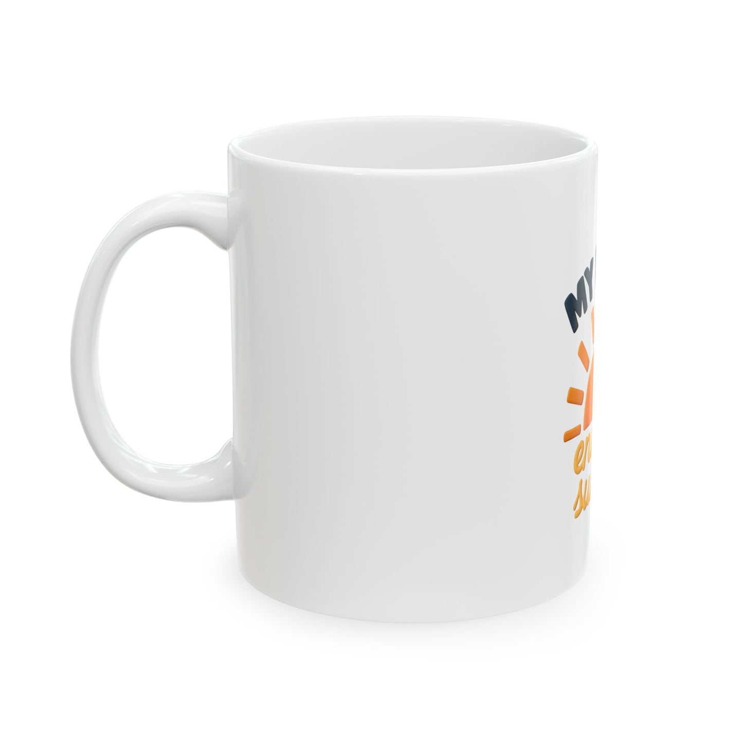 Sunrise Ceramic Mug Inspirational
