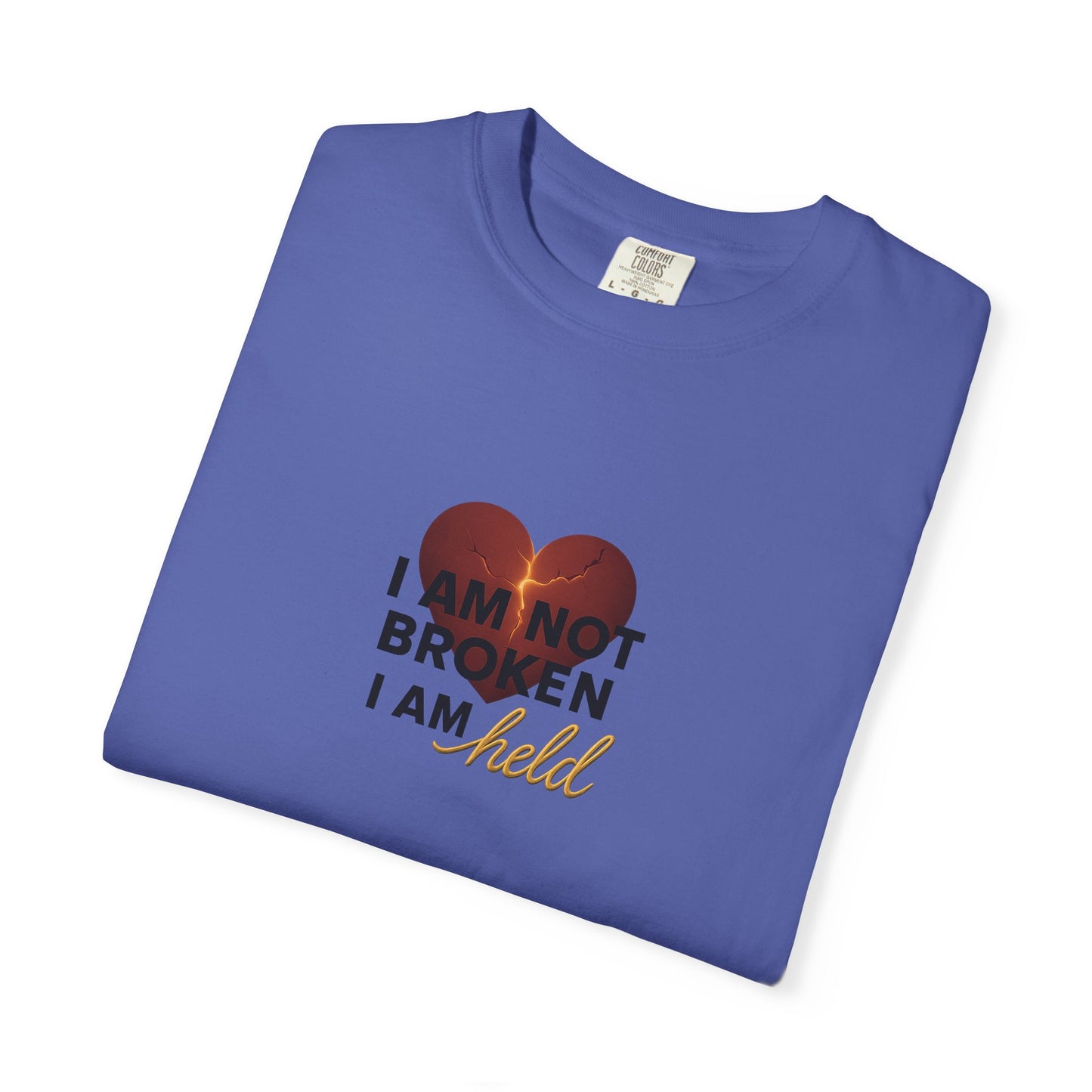 Heartfelt Garment-Dyed T-Shirt – Inspirational Unisex Tee for Comfort, Expression & Everyday Wear