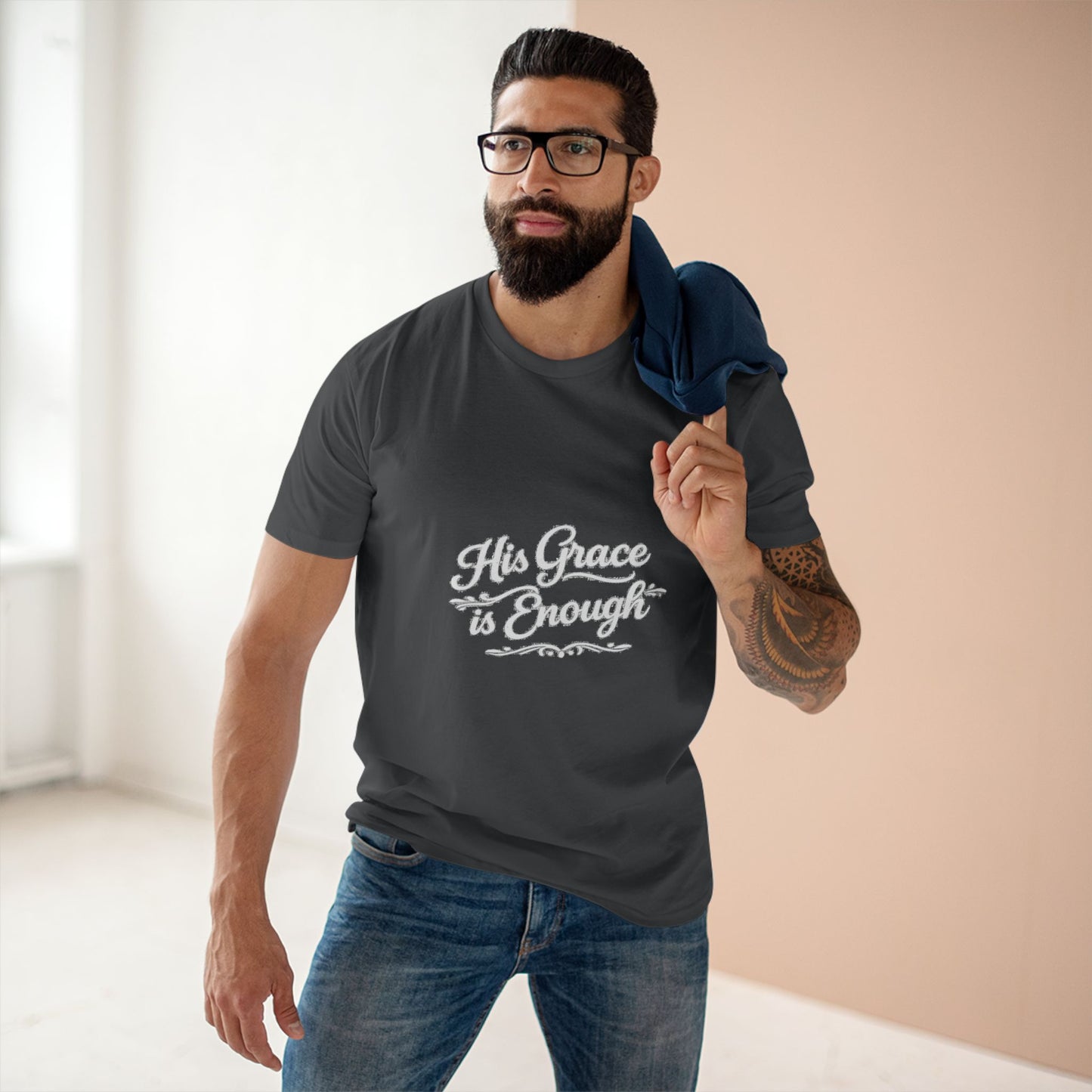 His Grace Is Enough T-Shirt — Christian Faith Inspirational T-shirt