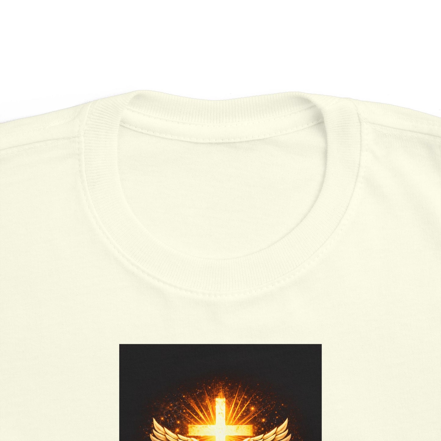 Toddler T‑Shirt — Jesus Saves, Flame Dove Christian Tee