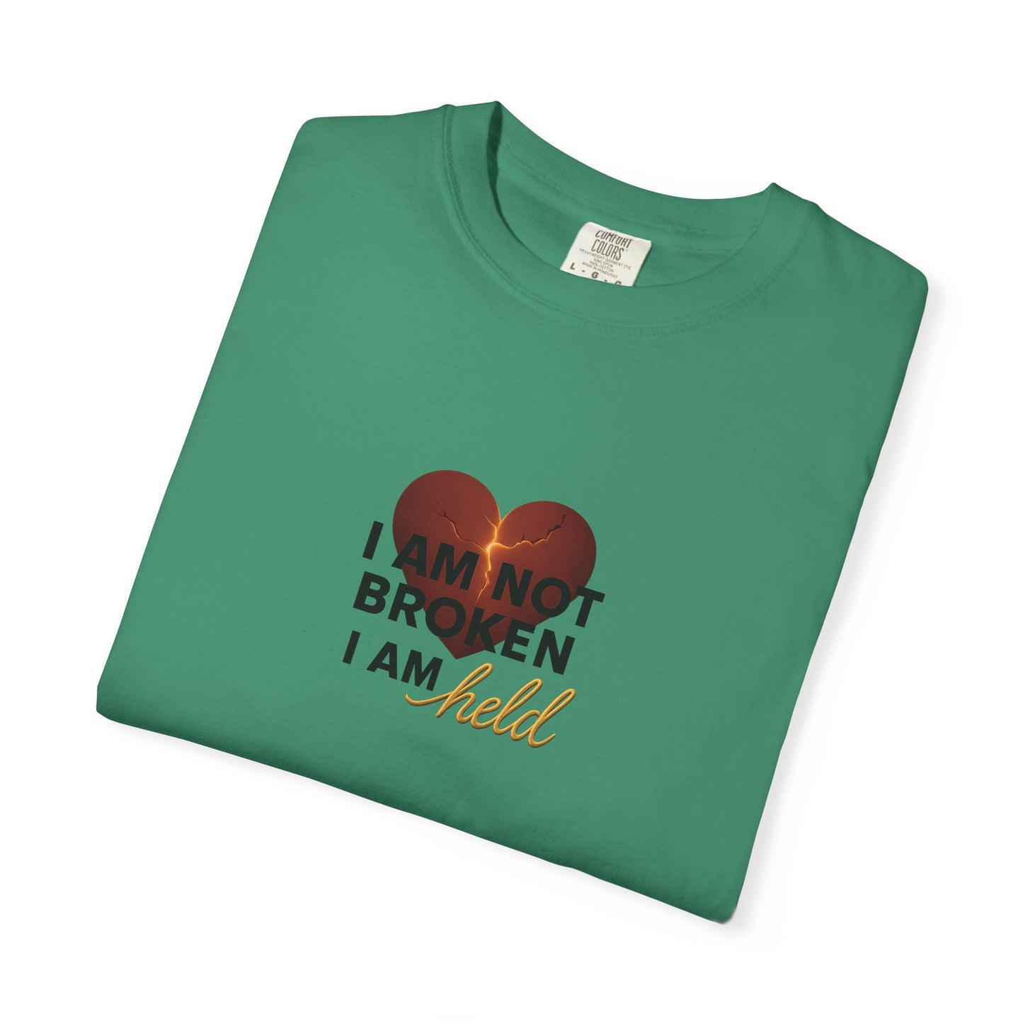 Heartfelt Garment-Dyed T-Shirt – Inspirational Unisex Tee for Comfort, Expression & Everyday Wear