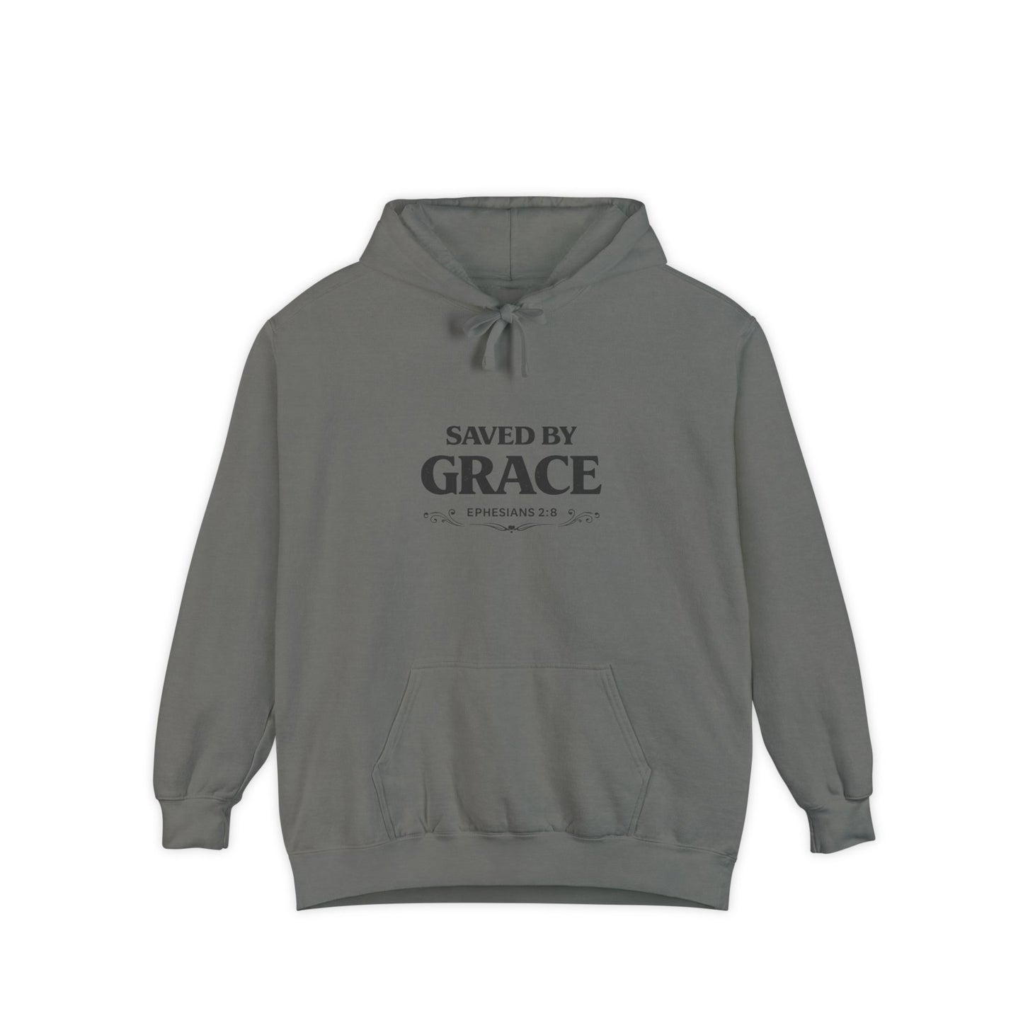 Saved By Grace Hoodie — Christian Faith Pullover (Ephesians 2:8-9)