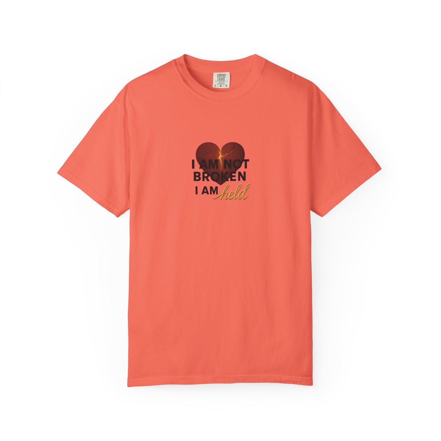 Heartfelt Garment-Dyed T-Shirt – Inspirational Unisex Tee for Comfort, Expression & Everyday Wear