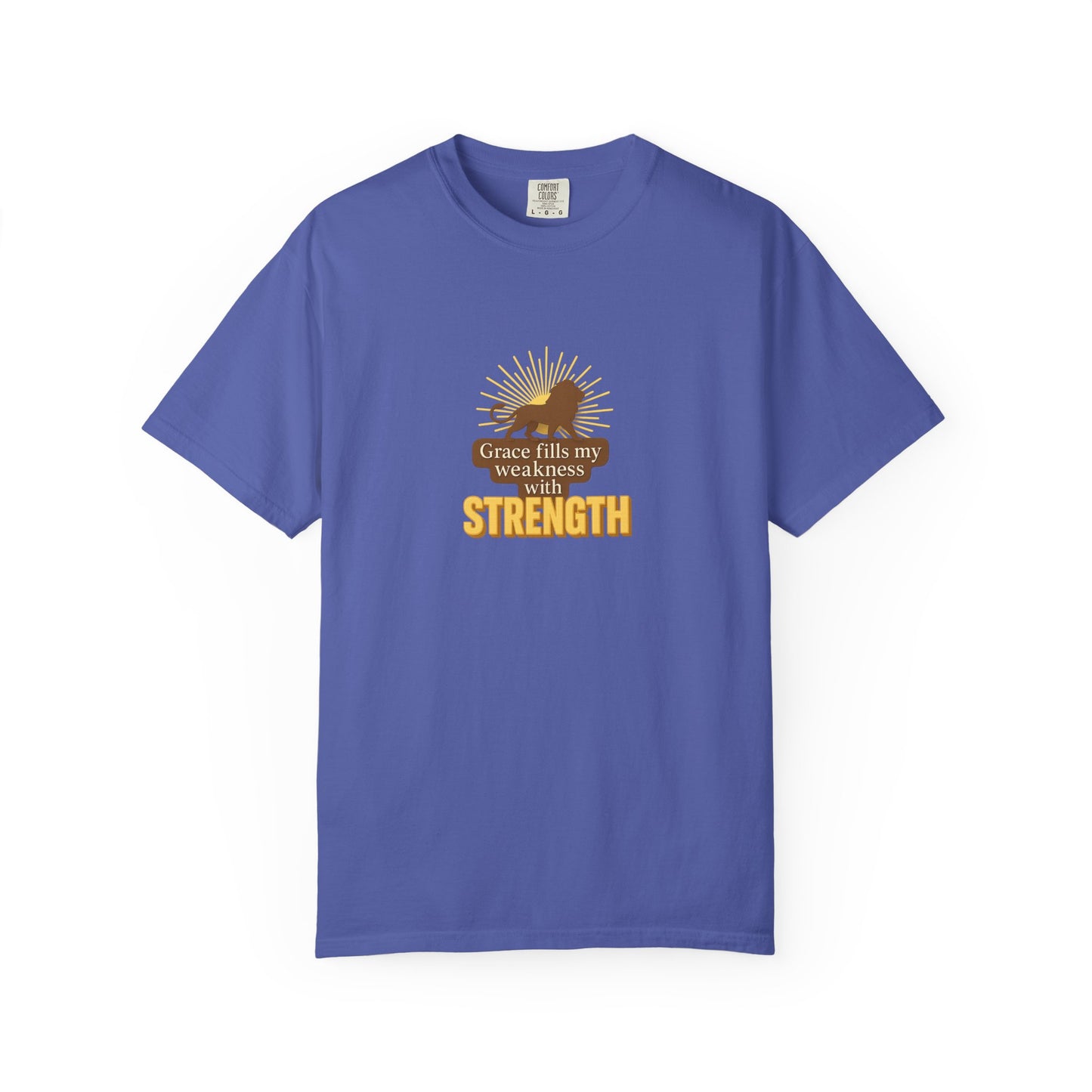 Inspirational Garment-Dyed T-Shirt, Faith Shirt, God Story Tee, Christian Apparel, Motivational Graphic Tee