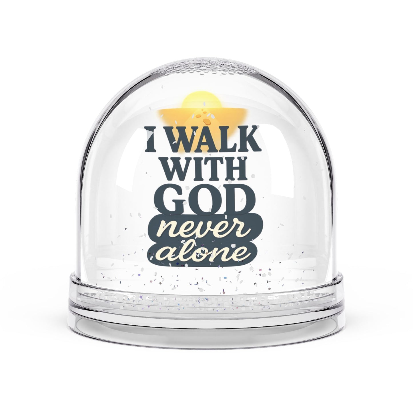 Inspirational Faith Snow Globe