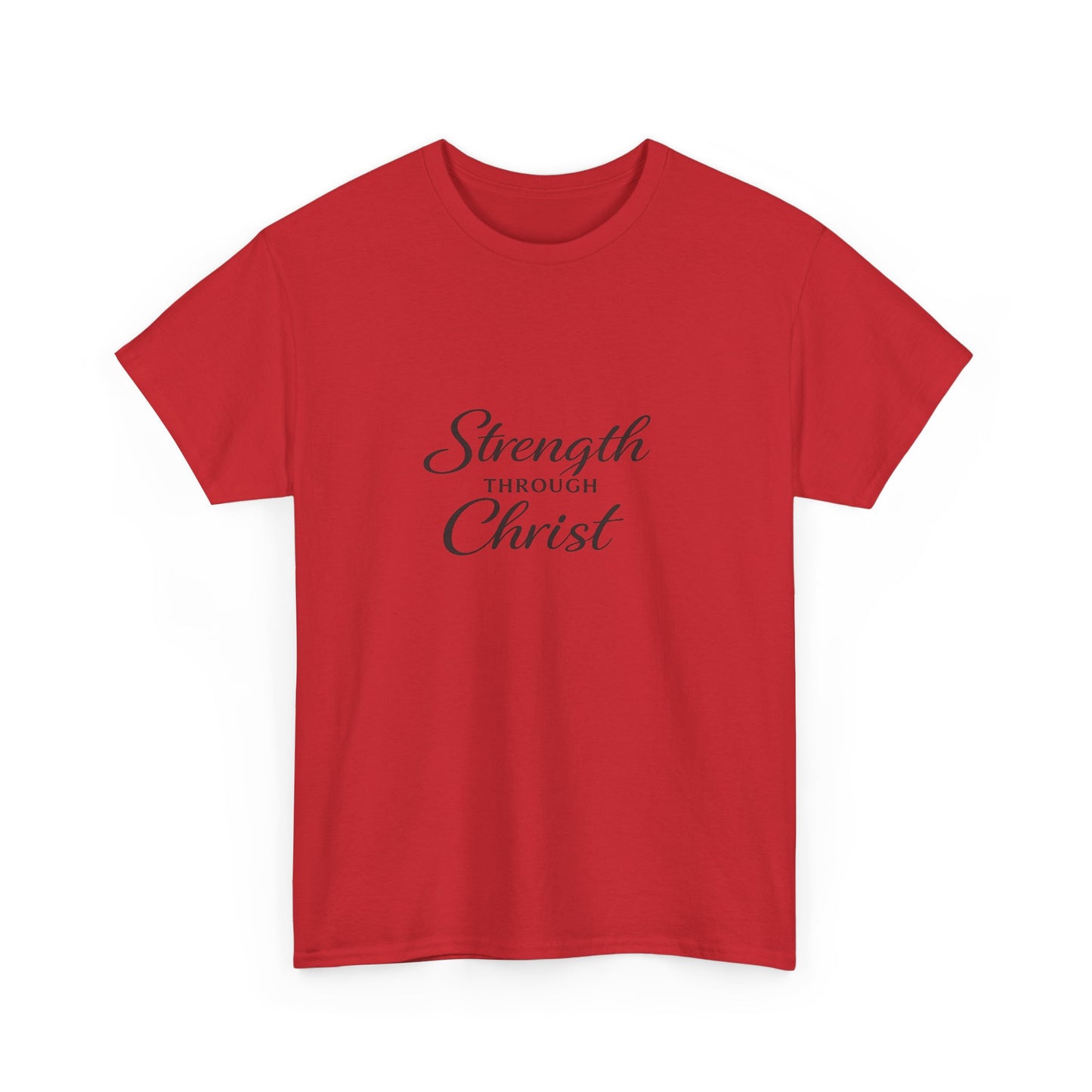 Strength Through Christ  Adult T-Shirt