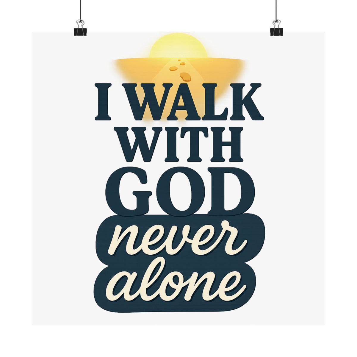 Inspirational Matte Vertical Posters - Wall Decor, Christian Art, Motivational Quotes, Home Decoration, Faith-Based Gifts
