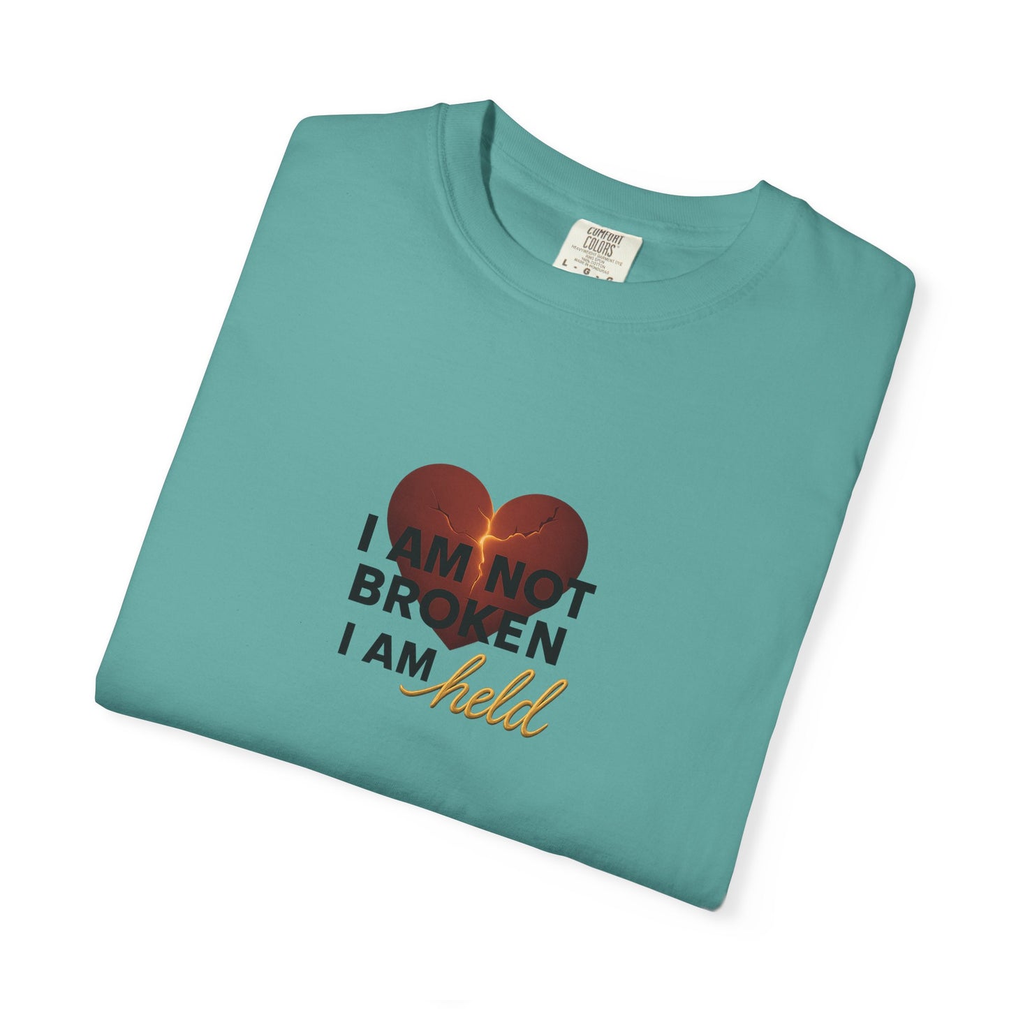 Heartfelt Garment-Dyed T-Shirt – Inspirational Unisex Tee for Comfort, Expression & Everyday Wear