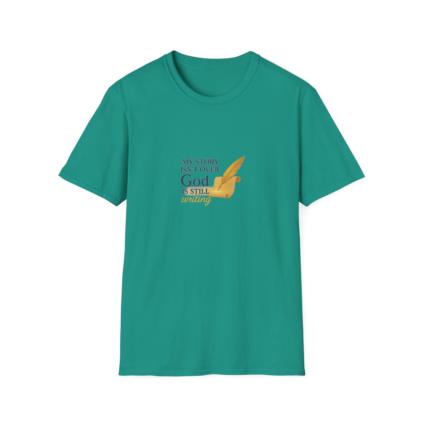 Faith-Inspired Unisex Softstyle T-Shirt – Motivational Everyday Tee for Comfort, Confidence & Purpose