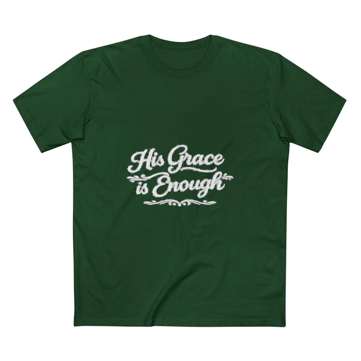 His Grace Is Enough T-Shirt — Christian Faith Inspirational T-shirt