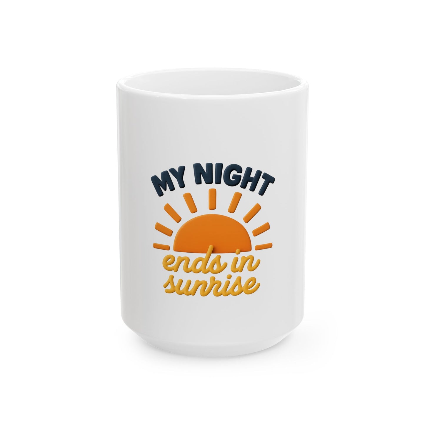 Sunrise Ceramic Mug Inspirational