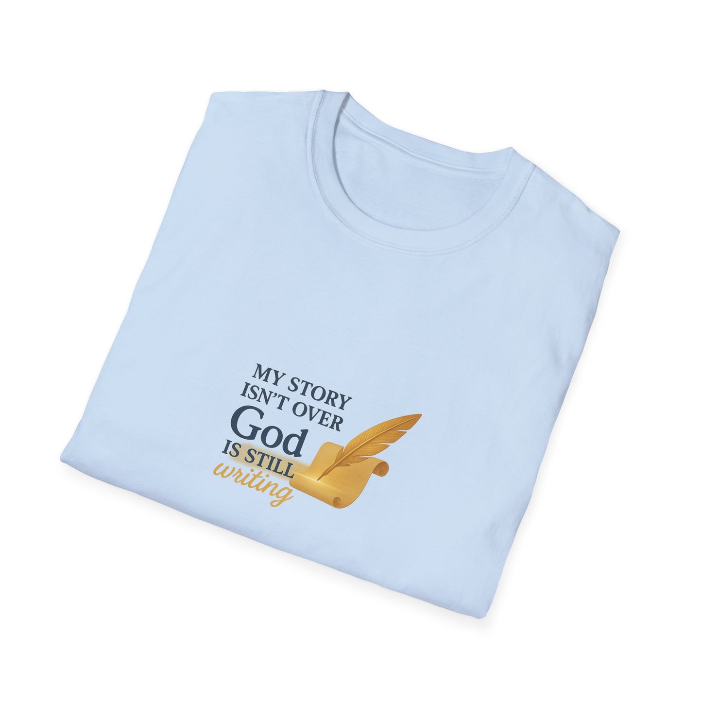 Faith-Inspired Unisex Softstyle T-Shirt – Motivational Everyday Tee for Comfort, Confidence & Purpose