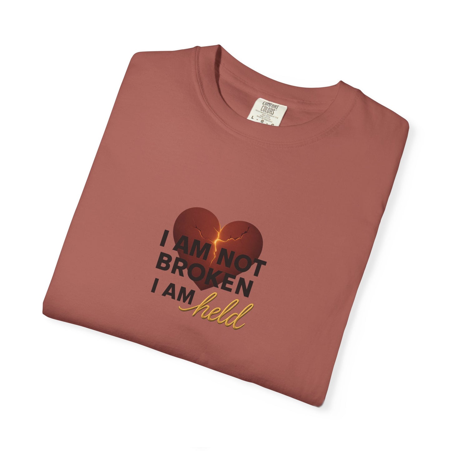 Heartfelt Garment-Dyed T-Shirt – Inspirational Unisex Tee for Comfort, Expression & Everyday Wear