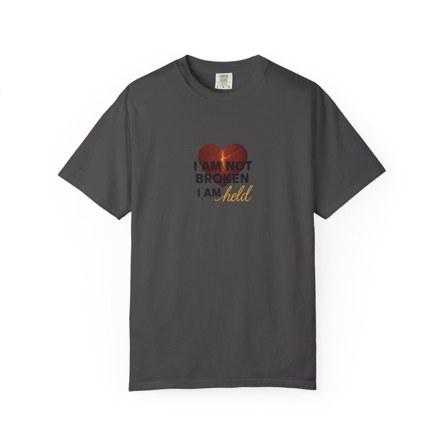 Heartfelt Garment-Dyed T-Shirt – Inspirational Unisex Tee for Comfort, Expression & Everyday Wear