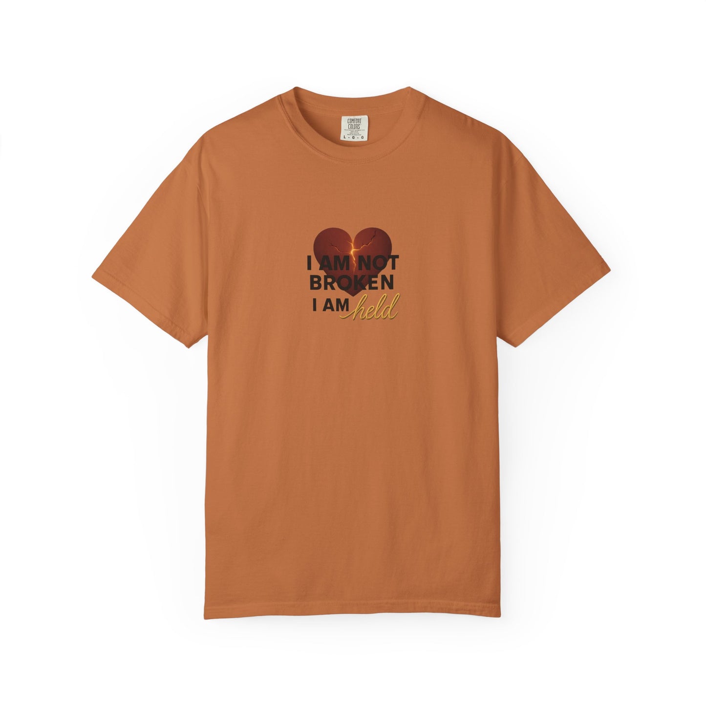 Heartfelt Garment-Dyed T-Shirt – Inspirational Unisex Tee for Comfort, Expression & Everyday Wear