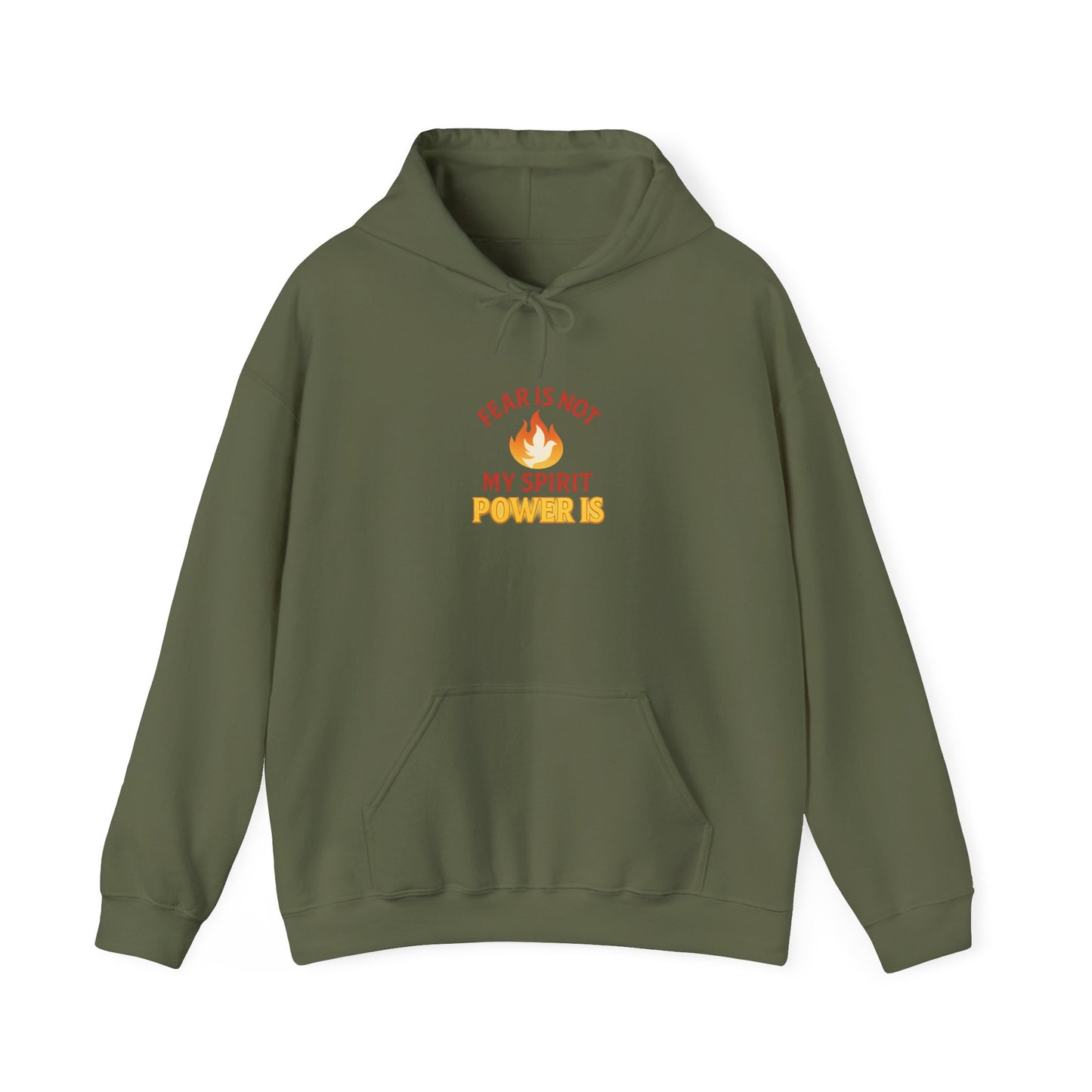 Fear Is Not My Strength – Inspirational Unisex Hoodie