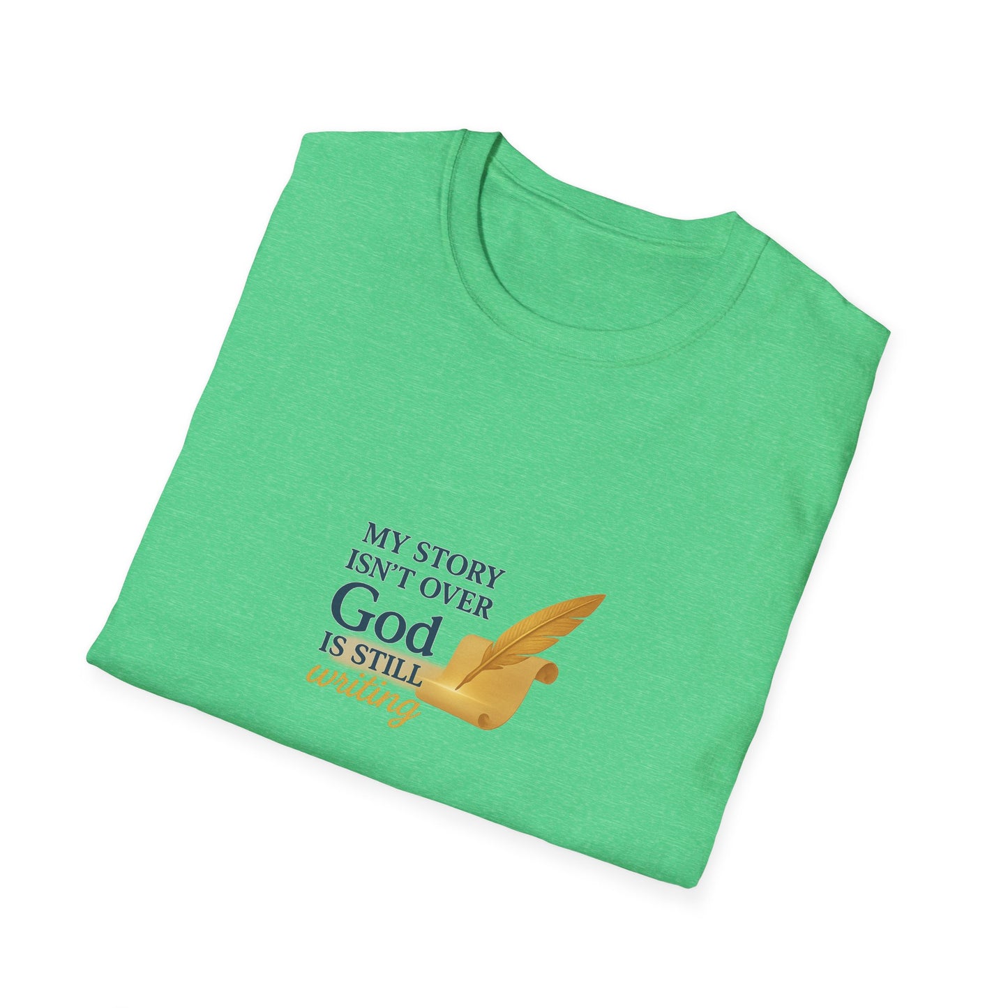 Faith-Inspired Unisex Softstyle T-Shirt – Motivational Everyday Tee for Comfort, Confidence & Purpose