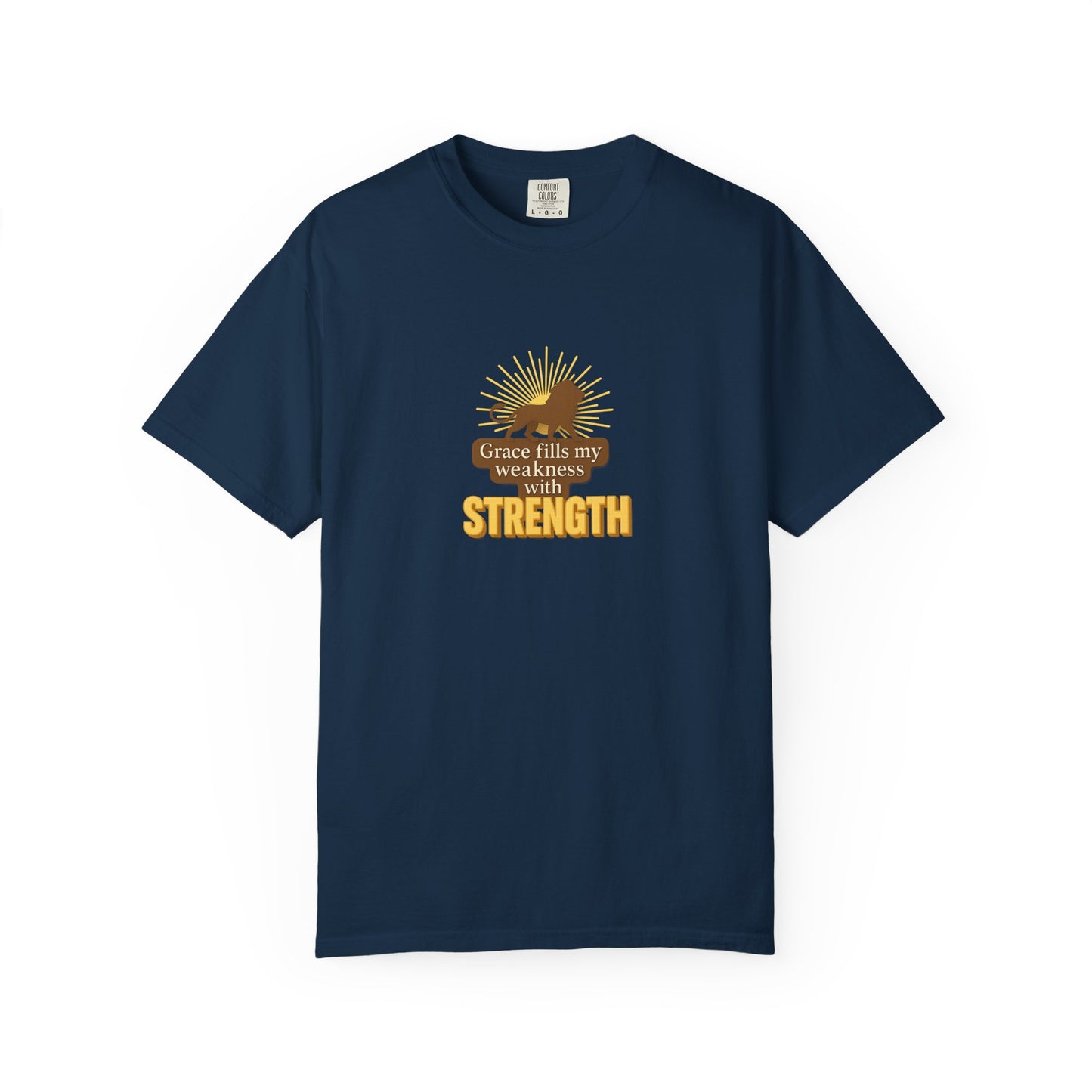 Inspirational Garment-Dyed T-Shirt, Faith Shirt, God Story Tee, Christian Apparel, Motivational Graphic Tee
