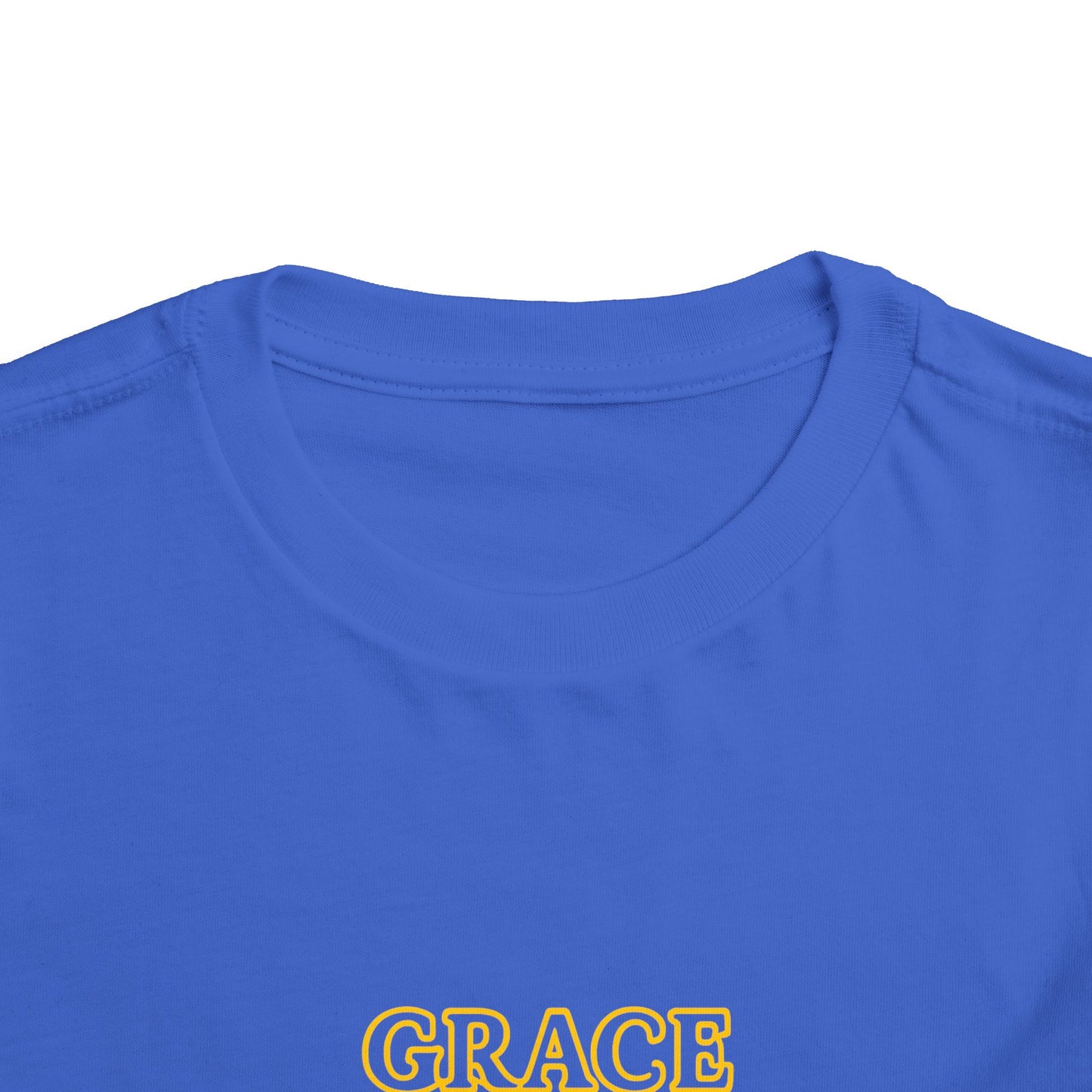 Grace is My Anchor Toddler Tee — Nautical Faith Shirt