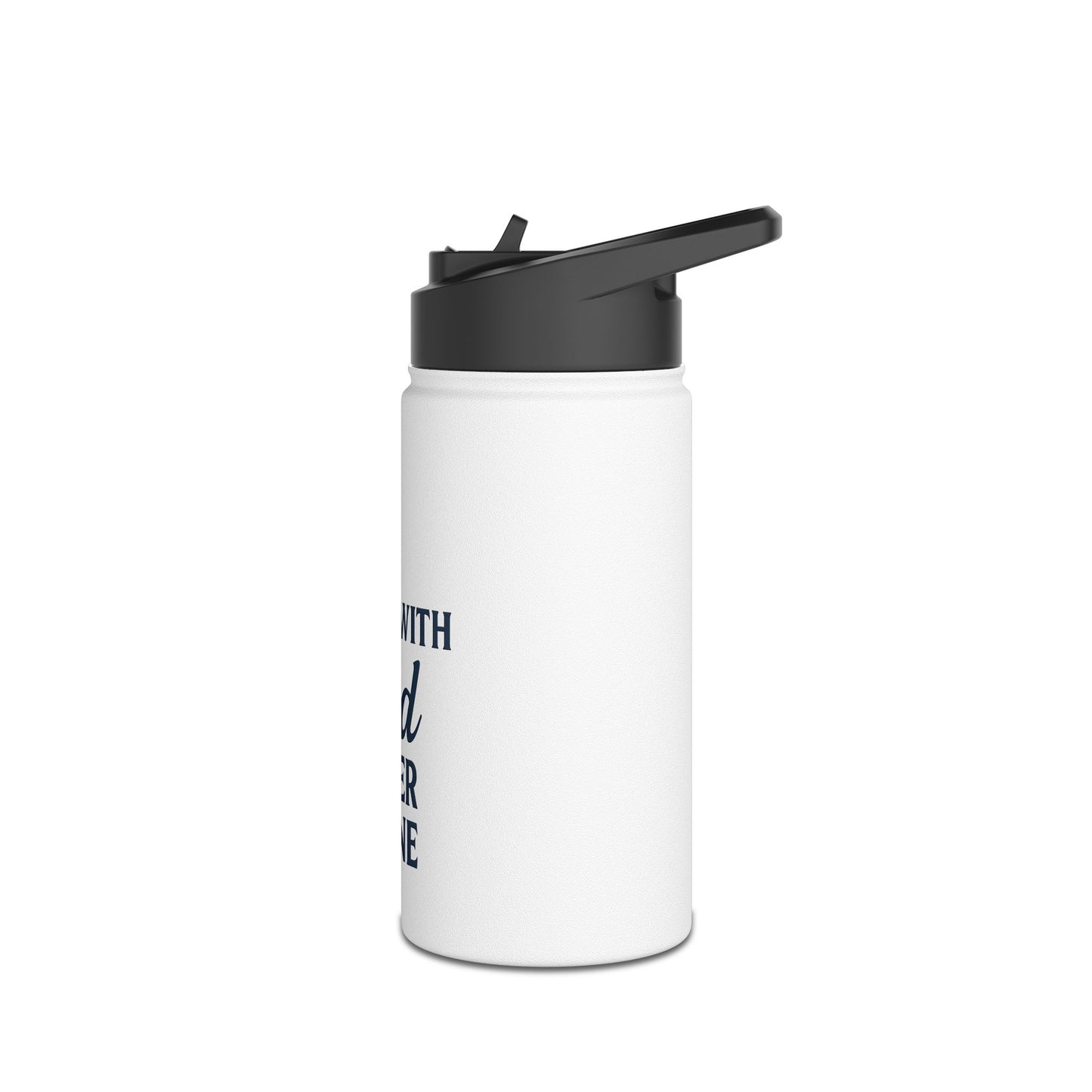 Faith-Inspired Stainless Steel Water Bottle (24oz)