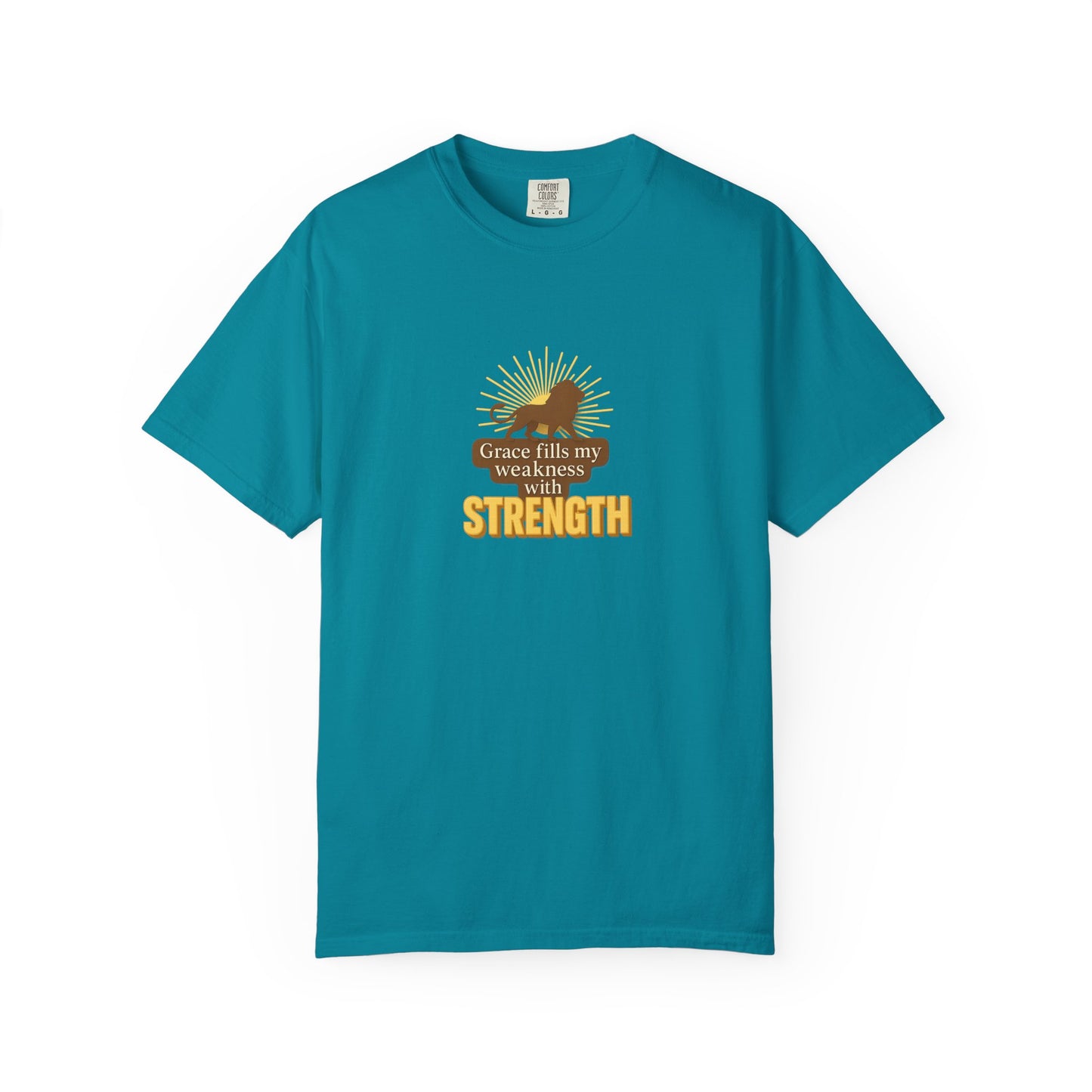 Inspirational Garment-Dyed T-Shirt, Faith Shirt, God Story Tee, Christian Apparel, Motivational Graphic Tee