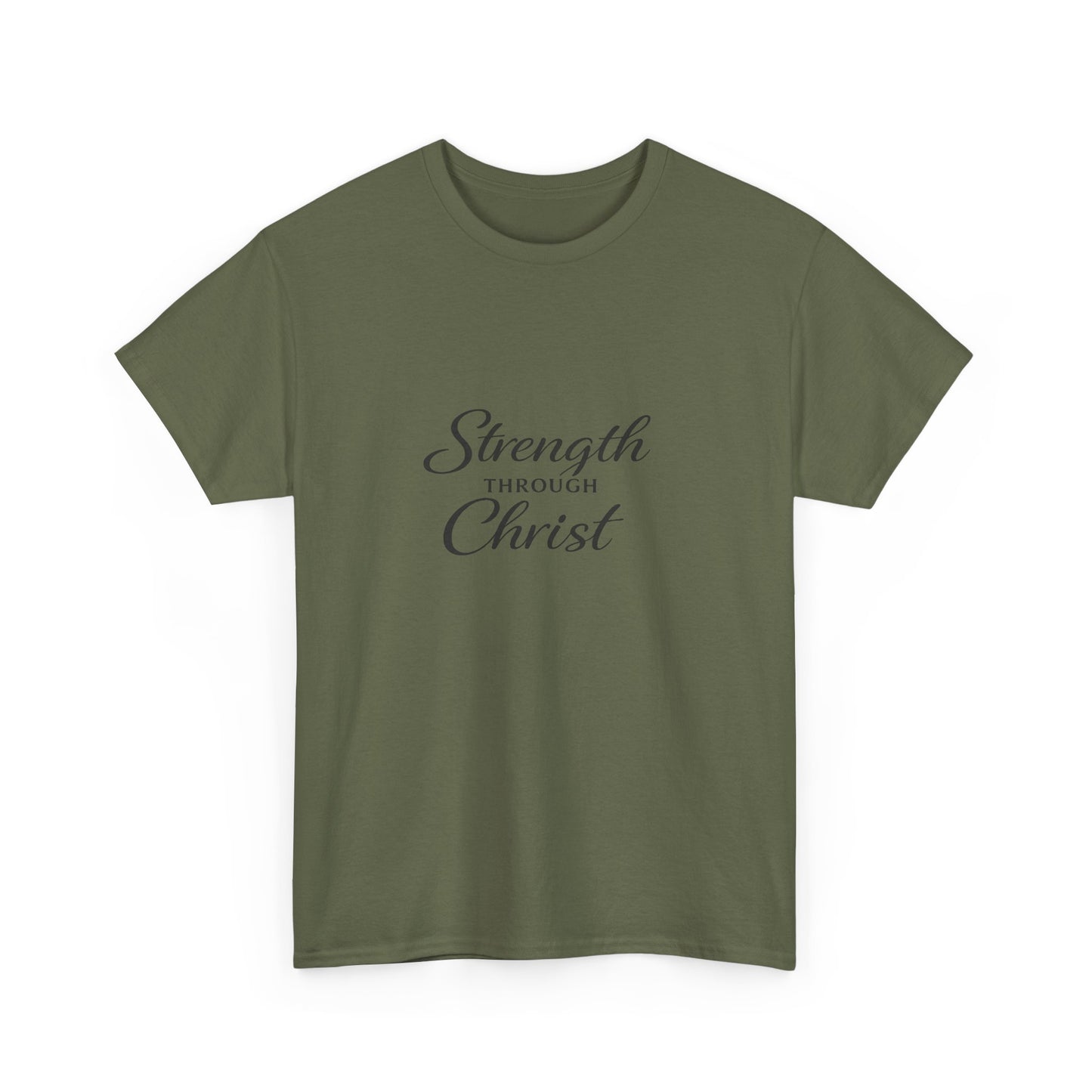Strength Through Christ  Adult T-Shirt