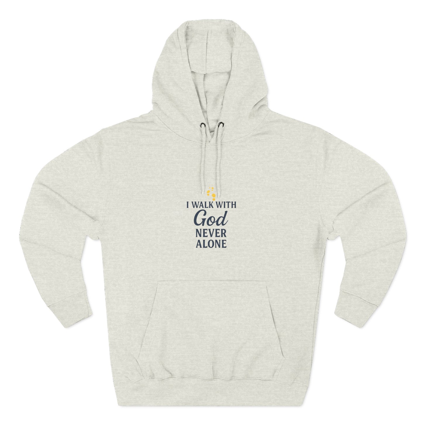 Three-Panel Fleece Hoodie