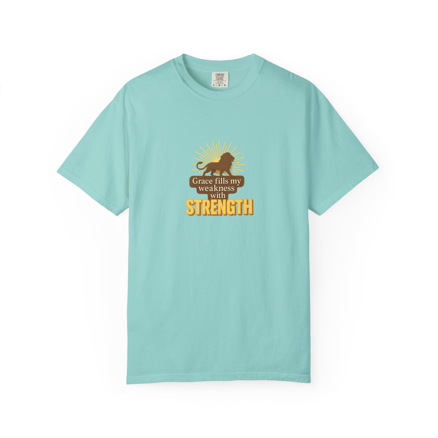 Inspirational Garment-Dyed T-Shirt, Faith Shirt, God Story Tee, Christian Apparel, Motivational Graphic Tee