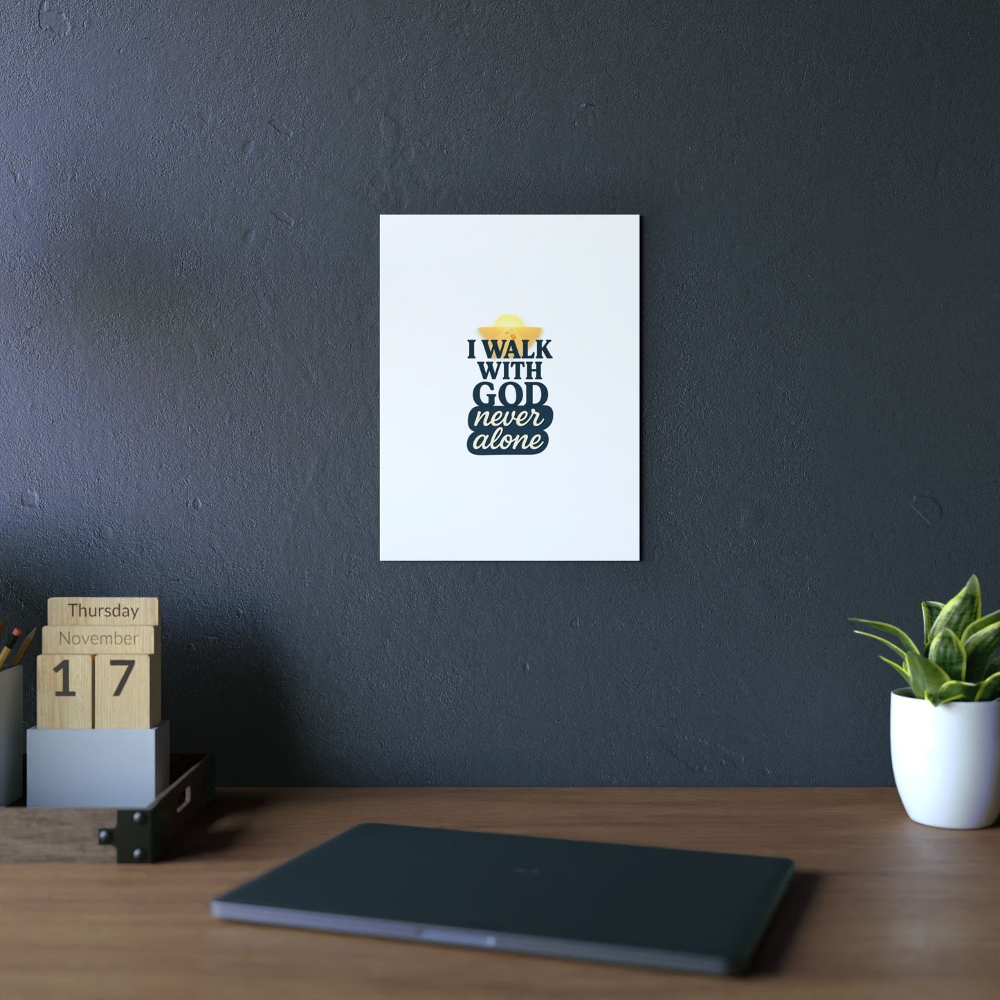 I Walk With God – Wall Art