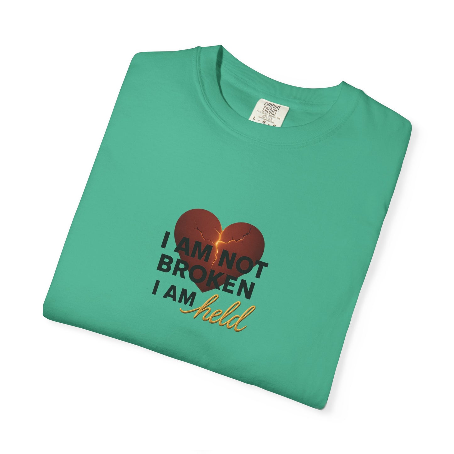 Heartfelt Garment-Dyed T-Shirt – Inspirational Unisex Tee for Comfort, Expression & Everyday Wear