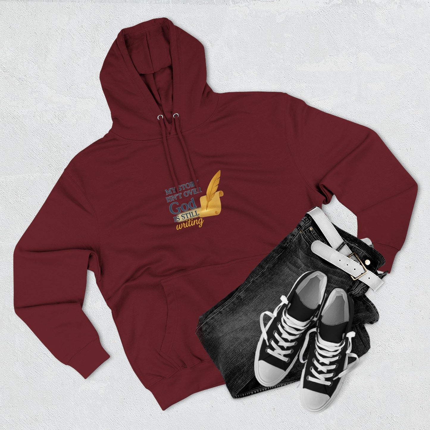 My Story Isn’t Over – Inspirational Faith Hoodie