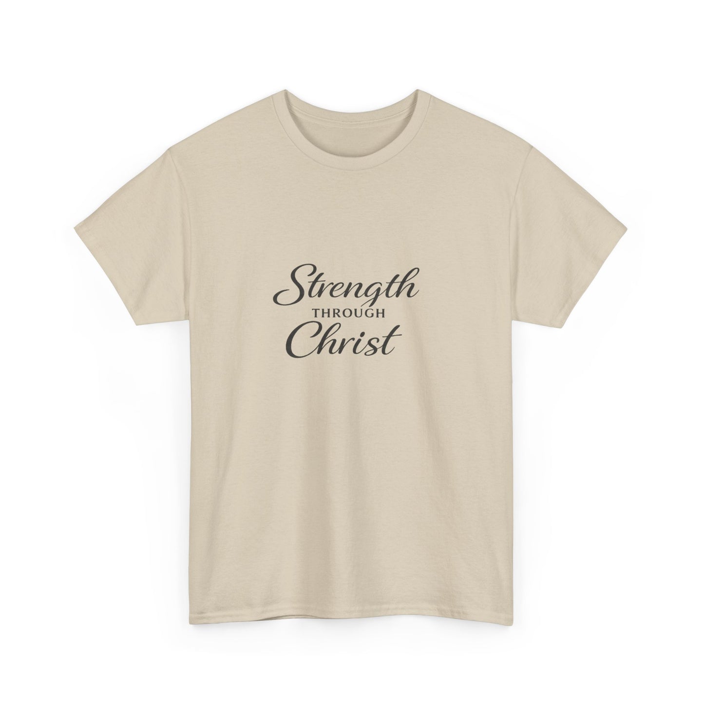 Strength Through Christ  Adult T-Shirt