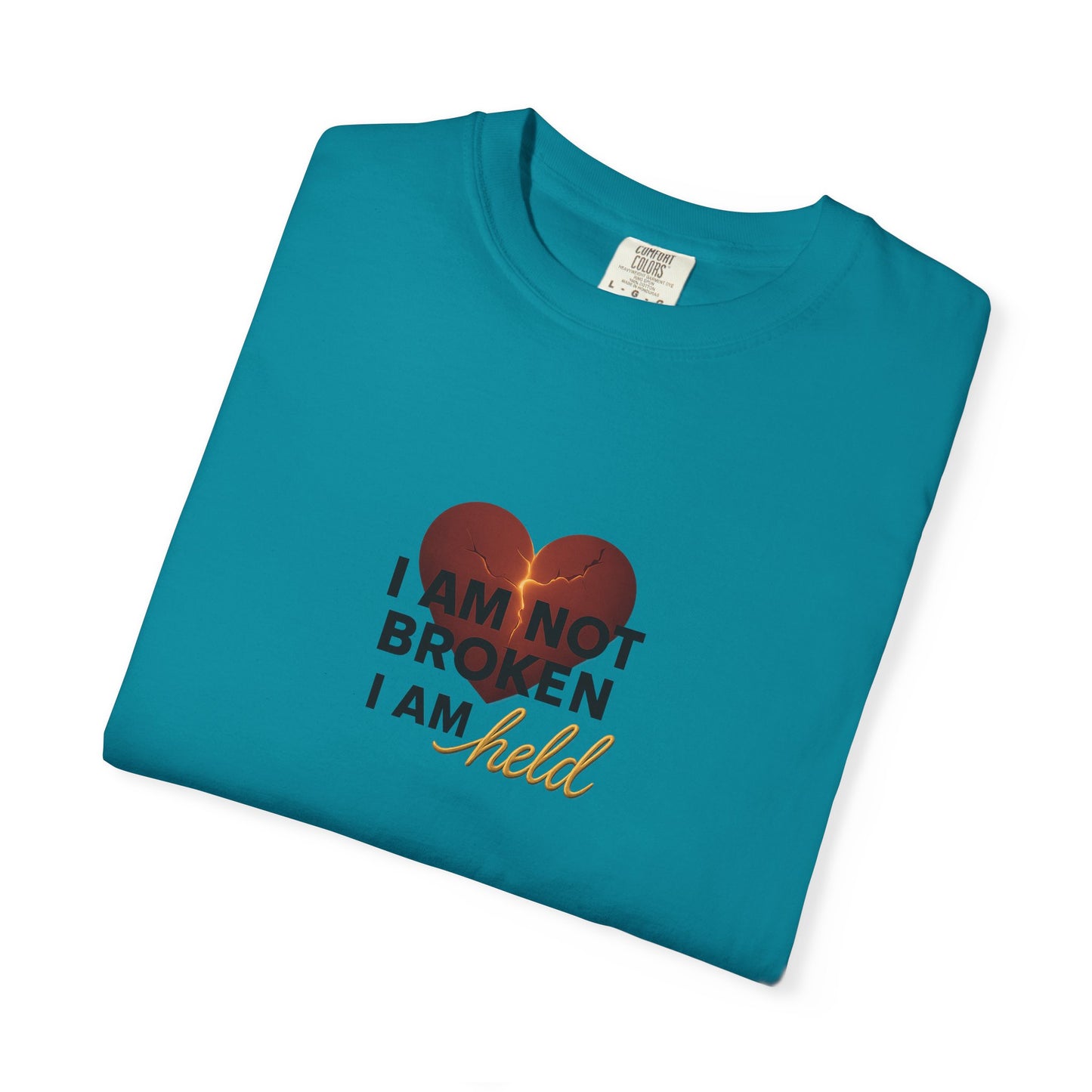 Heartfelt Garment-Dyed T-Shirt – Inspirational Unisex Tee for Comfort, Expression & Everyday Wear