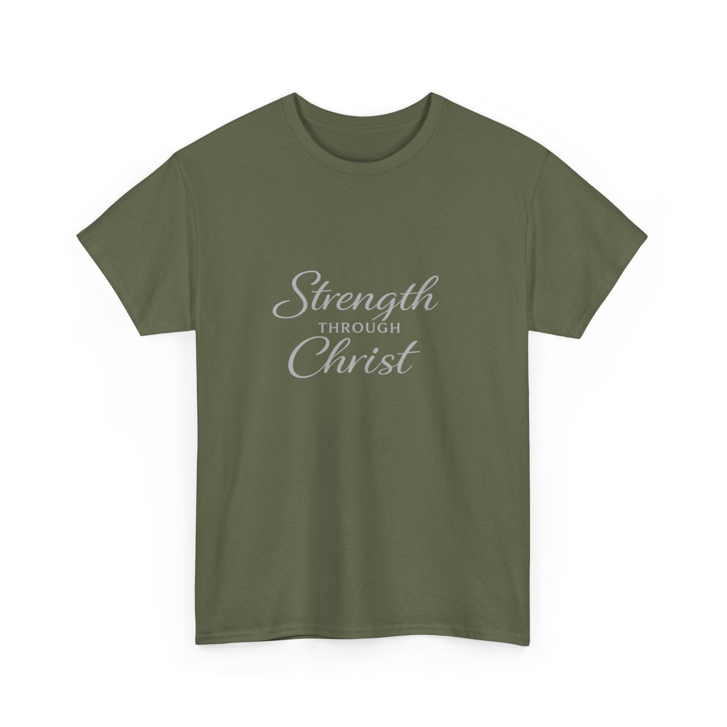 Strength Through Christ Adult T-Shirt