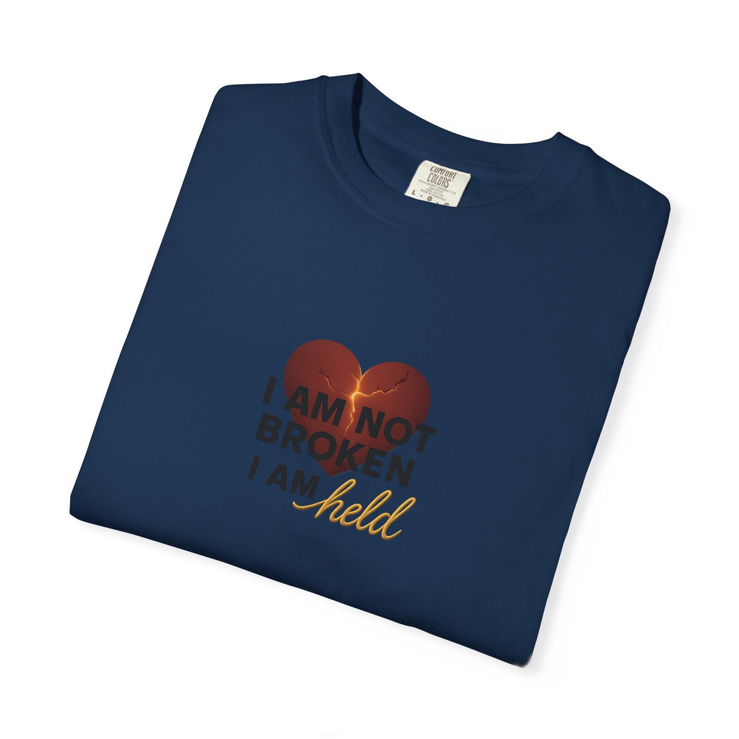 Heartfelt Garment-Dyed T-Shirt – Inspirational Unisex Tee for Comfort, Expression & Everyday Wear