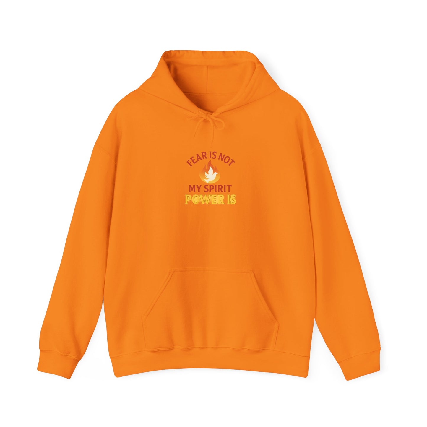 Fear Is Not My Strength – Inspirational Unisex Hoodie
