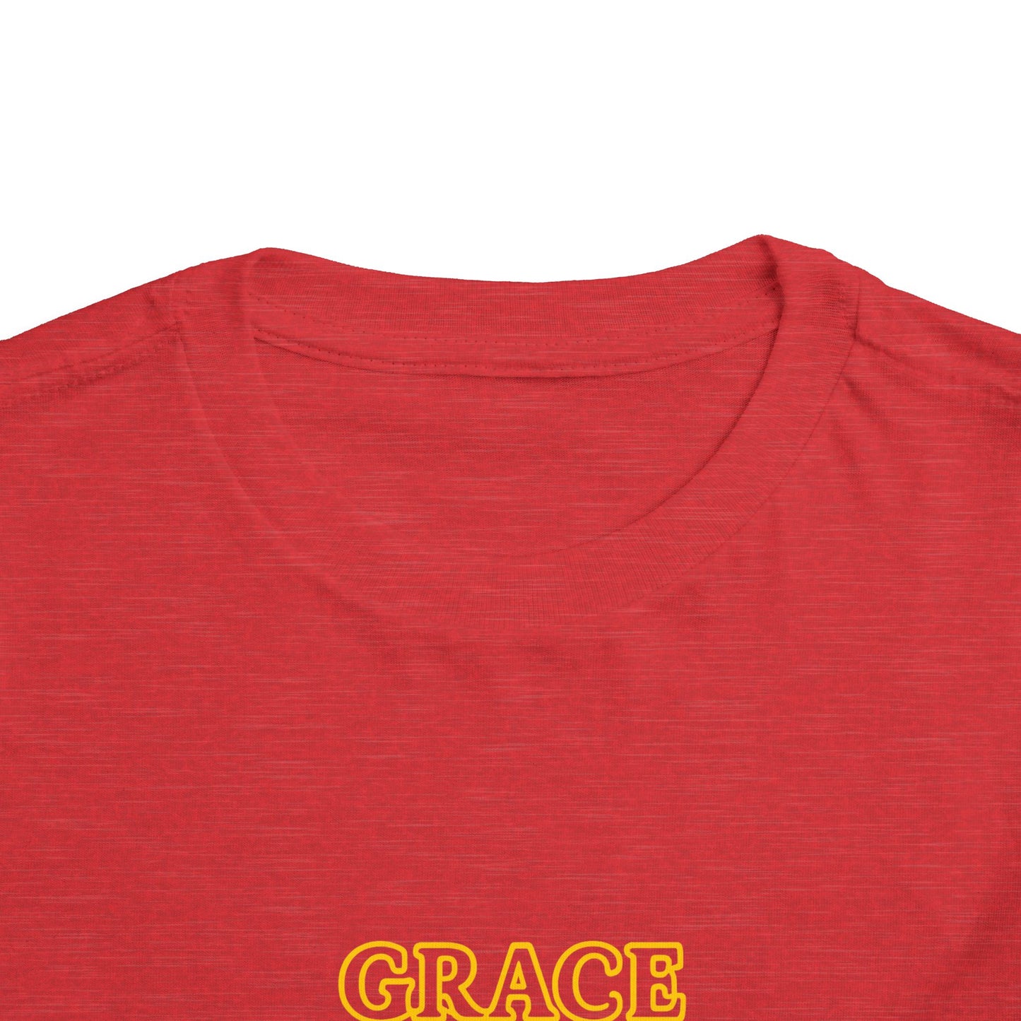 Grace is My Anchor Toddler Tee — Nautical Faith Shirt