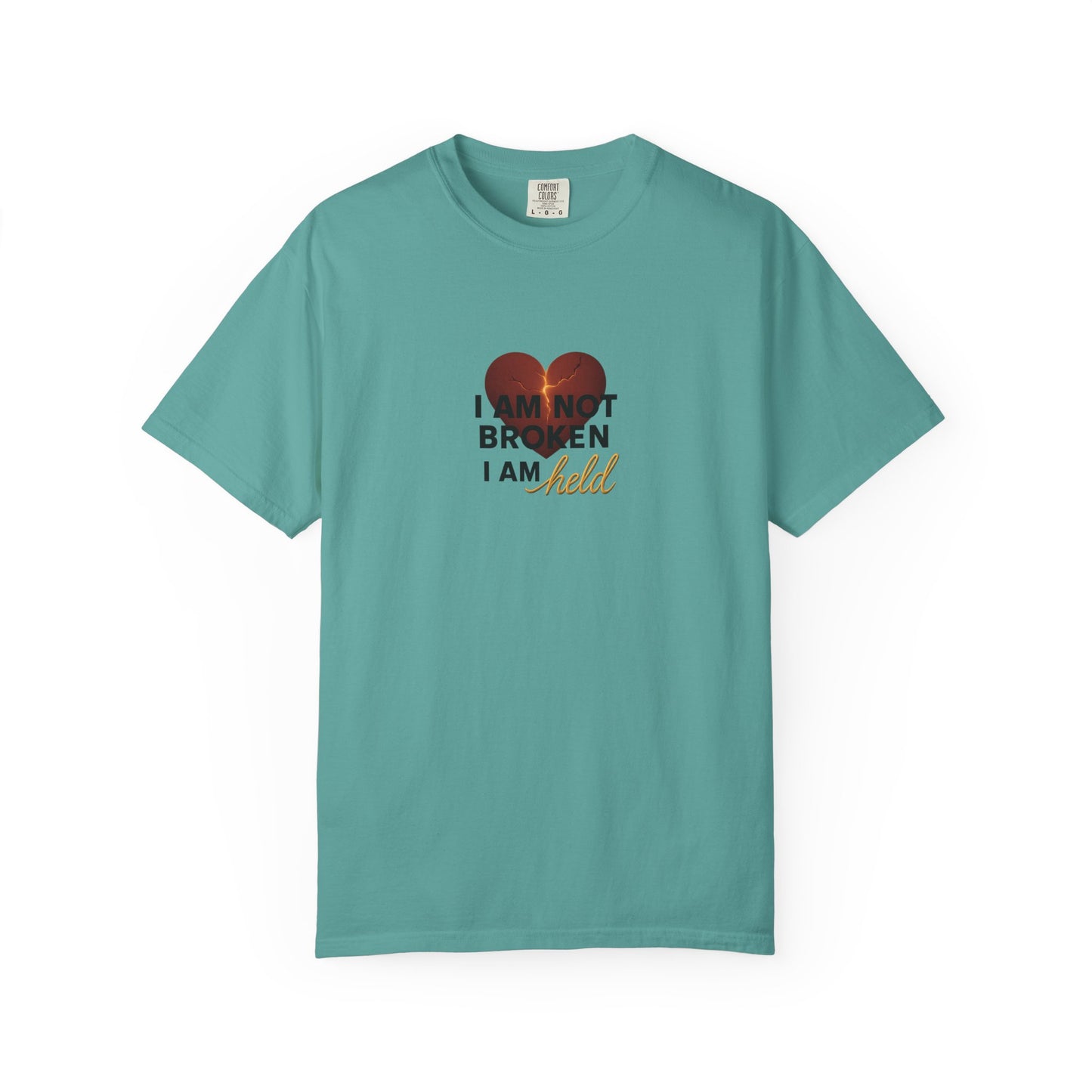 Heartfelt Garment-Dyed T-Shirt – Inspirational Unisex Tee for Comfort, Expression & Everyday Wear