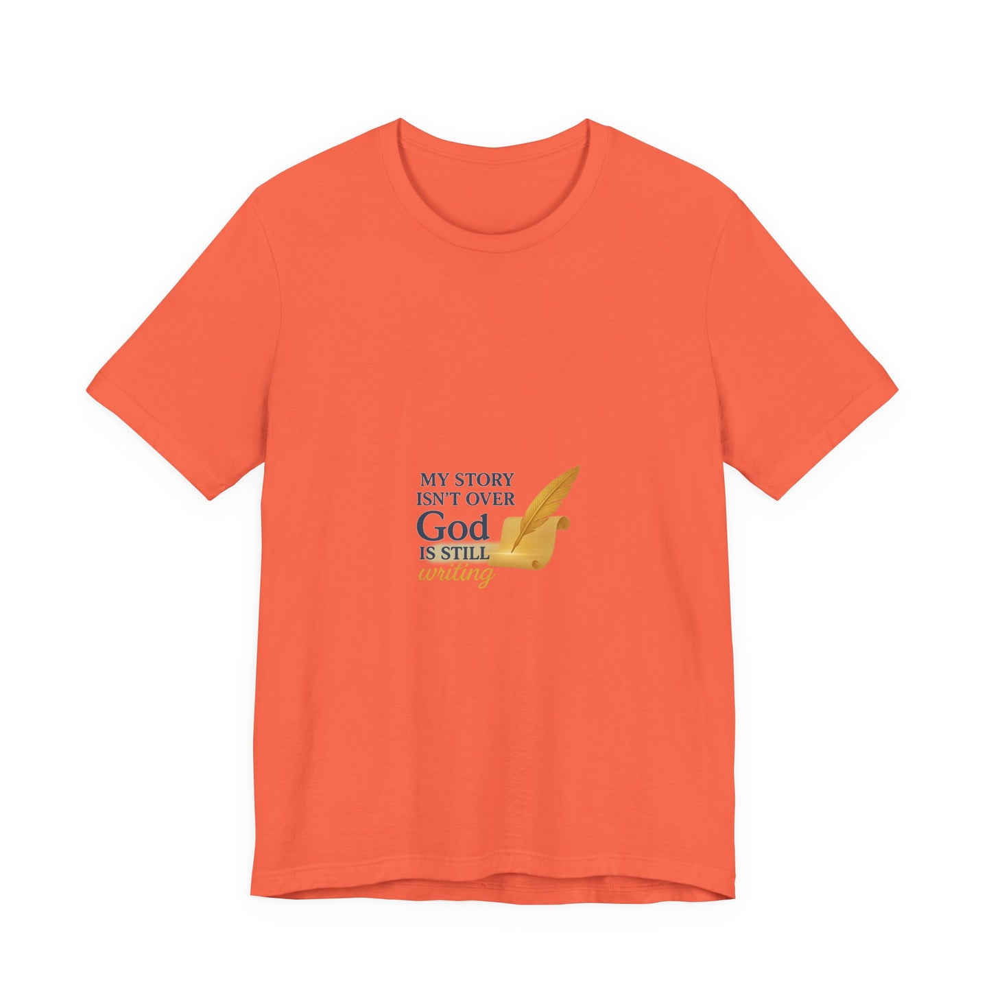Inspirational Faith Tee - My Story Isn't Over, Unisex Jersey Short Sleeve Shirt, Christian Apparel, Faith-Based Gift, Uplifting [...]